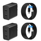 Carregador Samsung 45W Super Fast USB-C para Galaxy S25 com cabo