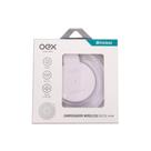 Carregador sem Fio OEX, Wireless Moon, Branco - CW100
