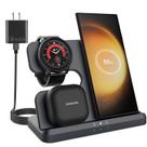Carregador sem fio OVISBA 3 em 1 para Samsung S23 Ultra Black