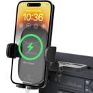 Carregador Sem Fio para Carro Apps2car 15W - Montagem em Slot de CD