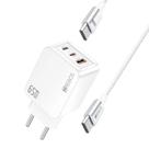 Carregador Smartphone Hrebos Crg-386cc 65w 2xusb-c Usb-a