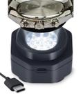 Carregador solar de relógio CoolFire tipo C sem UV preto Carregador solar de relógio CoolFire tipo C sem UV preto