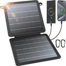 Carregador solar portátil BLAVOR 10W, dobrável, à prova d'água IPX4