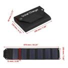Carregador Solar Portátil Dobrável 4/6 Dobras 100W 80W 60W USB 5V Para Camping, Caminhada E Carro Carregador Solar Portátil Dobrável 4/6 Dobras 100W 80W 60W USB 5V Para Camping, Caminhada E Carro