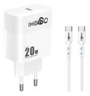 Carregador Tipo C Imenso Pd20w Ims256 Com Cabo Tipo C Carregador Tipo C Imenso Pd20w Ims256 Com Cabo Tipo C