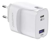Carregador Tomada 38W USB-A e USB-C LR10