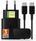 Carregador Turbo 120W USBC Compatível Samsung S26 ULTRA S25 ULTRA S24 ULTRA S25FE S24FE S26 PLUS S25 PLUS S25 S23 Ultra