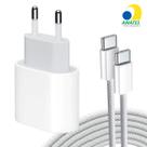 Carregador Turbo 20W com Cabo Tipo C Trançado 1M iPhone17 17 Pro e Air