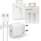 Carregador Turbo 20w Completo Lightning Compatível com iPhone XR 11 12 13 14 Pro e Pro Max Fonte e Cabo Bivolt