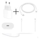 Carregador TURBO 20W TIPO C USB-C + CABO Light