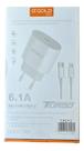 Carregador Turbo 30W 6.1A Tipo C para Lightning Carga Rápida Gold PRO CA31-2
