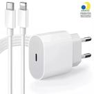 Carregador Turbo 30W + Cabo para USB-C Compatível com Iphone 11 12 13 14 Max X XR XS Carregador Turbo 30W + Cabo para USB-C Compatível com Iphone 11 12 13 14 Max X XR XS