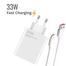 Carregador Turbo 33W Cabo USB-C Com Adaptador Compatível Com Mi 12/ Mi 12X/ Mi 12S / Mi 12 Pro / Mi 12 Ultra / Mi 12T Pro