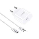 Carregador Turbo 33W Hrebos Auron Charge PD USB-C GaN Original Kit com Cabo Tipo-C para Tipo-C