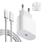 Carregador Turbo fonte 20W + Cabo para USB-C Compatível com Iphone 11 12 13 14 Max X XR XS Carregador Turbo fonte 20W + Cabo para USB-C Compatível com Iphone 11 12 13 14 Max X XR XS