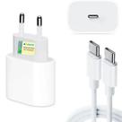 Carregador Turbo Fonte 20w Usb-c+ Cabo Tipo-c Compatível com iphone 15 15 pro 15 max