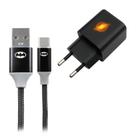 Carregador Turbo Gan 30w Flash Cabo Usb A X Tipo C Batman