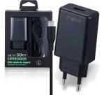 Carregador Turbo Inova Car-2176d Usb Tipo C Preto