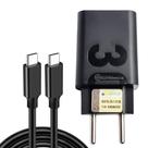 Carregador TURBO Original Lehmox 30W Compativel Para Moto G20, G30, G31, G40 e G41 - LE1TYPEC