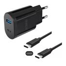 Carregador Turbo Para Android Com Cabo Type-c X Type-c