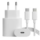 Carregador Turbo Rápido Tipo C USB C para Smartphone Tablet