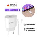 Carregador Turbo Tipo C Cabo USB Carregamento Rápido Fonte Original para Dados De Celular