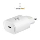 Carregador turbo tipo c - qc 3.0 - até 25w - branco - gshield