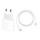Carregador Turbo Universal 20w Android e IOS Conector USB.C e Tipo C