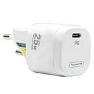 Carregador Type-C 25W para Dispositivos com Tecnologia GaN/PD - Tomate TT-2501CC Carregador Type-C 25W para Dispositivos com Tecnologia GaN/PD - Tomate TT-2501CC