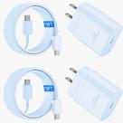 Carregador Ubearkk 25W Tipo C Super Rápido para Galaxy S24 e S23