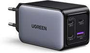 Carregador UGREEN Nexode 65W ( 4 em 1 ) GaNInfinity 3xUSB C e 1xUSB A suporta PD QC4+ Galaxy 45W 25W