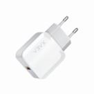 Carregador Ultra Rápido Turbo USB tipo C Cor:Branco