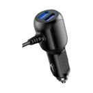 Carregador Universal 12-24V Para Carro, Cabo De Alimentação Mini USB Micro USB Para Câmera Veicular,