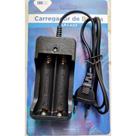 Carregador Universal Bateria Duplo Tomada Bivolt 18650 LPJ-A02 - Luatek