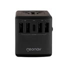Carregador Universal com Adaptadores de Viagem USB + USB-C Preto TLCH65BK Geonav - 7898564046137 Carregador Universal com Adaptadores de Viagem USB + USB-C Preto TLCH65BK Geonav - 7898564046137