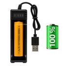 Carregador Universal USB Com Bateria 14500 3.7V 5000mAh Recarregável LEY2033BAT145005000