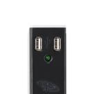 Carregador usb 2,1a+filtro fl-usb21gbk