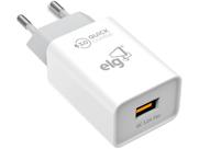 Carregador usb 3a wc1s-qc3 ultra rapido elgin
