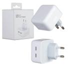 Carregador Usb-C 35W Turbo Compatível com Iphone-11-12-13-14 - Adaptador Tomada com duas portas Carregador Usb-C 35W Turbo Compatível com Iphone-11-12-13-14 - Adaptador Tomada com duas portas