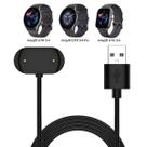 Carregador USB Charge+ para Amazfit GTS 4 GTR 4 GTR 3 Pro T-Rex 2 Cabo Preto 50cm