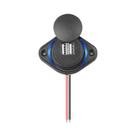 Carregador USB Duplo Universal 12-24V 3.1A PD QC3.0 Para Carro, Moto, Barco, UTV, Trailer E Carregador USB Duplo Universal 12-24V 3.1A PD QC3.0 Para Carro, Moto, Barco, UTV, Trailer E