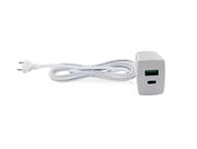Carregador Usb Tipo A+c Com Cabo Prolongado Bright Ccp001 Carregador Usb Tipo A+c Com Cabo Prolongado Bright Ccp001