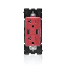 Carregador USB/Tomada Duplex Resistente a Violações Leviton Renu