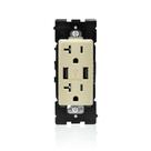 Carregador USB/Tomada Duplex Resistente a Violações Leviton Renu