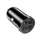 Carregador Veicular C826 USBA 2.4A para Automóveis Preto