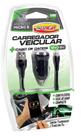 Carregador Veicular + Cabo de Dados Conector Micro B Android