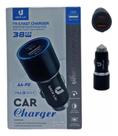 Carregador Veicular com Porta Tipo C e USB