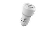 Carregador Veicular Miccell 2 Usb - Branco - VQ-C03 (2.4A)