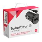 Carregador Veicular Motorola Turbo Power 15w - Cabo Micro Usb Preto