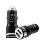 Carregador Veicular Turbo 2 Usb 3.4a 2.4a 3.1a Carga Rápida